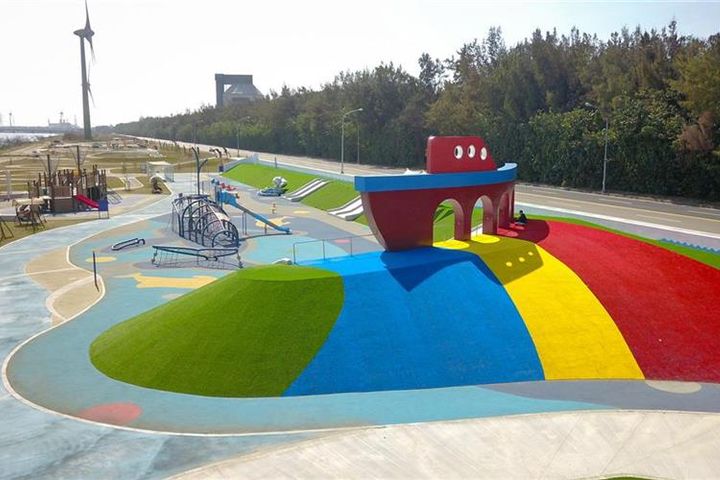 彰化「嬉濱海豚公園」已正式啟用 。 圖:彰化縣政府/提供