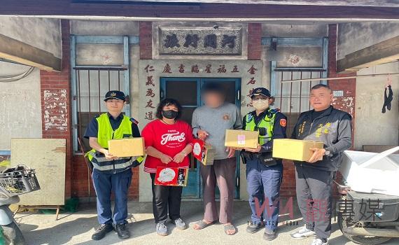 愛心傳遞　警民合作助弱勢家庭解困境