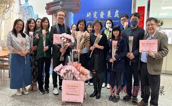 女力校長關懷校園!中臺科大:溫馨慶祝三八國際婦女節