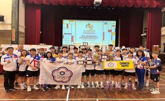 吉隆坡亞洲盃合球賽 中華隊中大壢中等聯軍抱6金 奪亞洲龍頭寶座