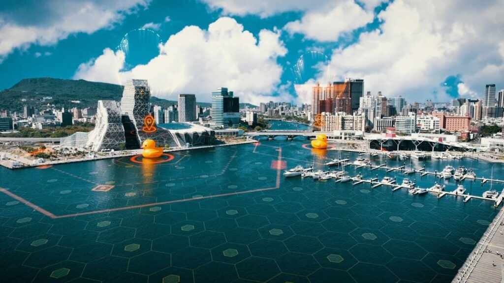 ▲2024黃色小鴨重磅回歸高雄。（高雄市都發局提供）