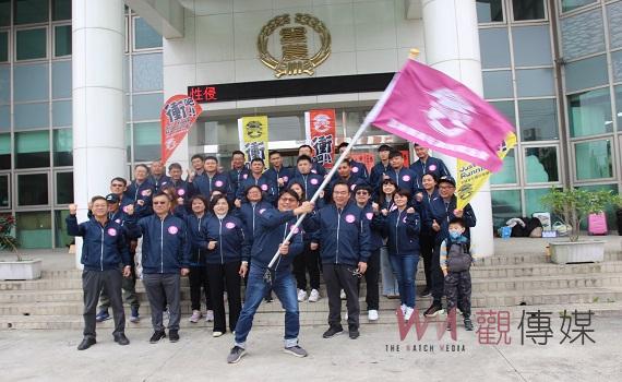 張麗善授旗雲林青農代表隊 期許發揮實力改創奪冠佳績