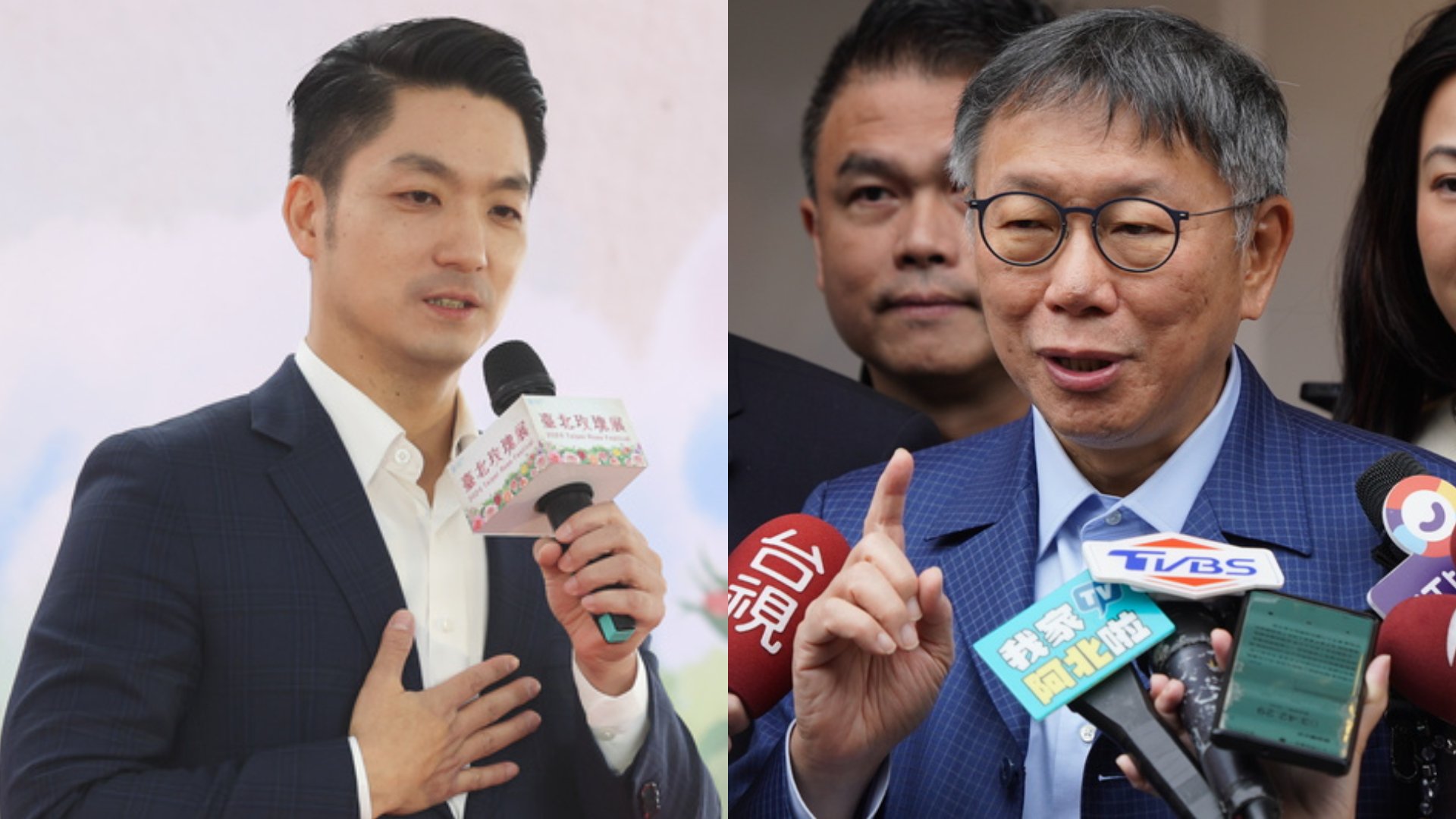 網路1999挨批成效差,蔣萬安指政策要符合民意,柯文哲回嗆要有「前瞻性看法」。中央社