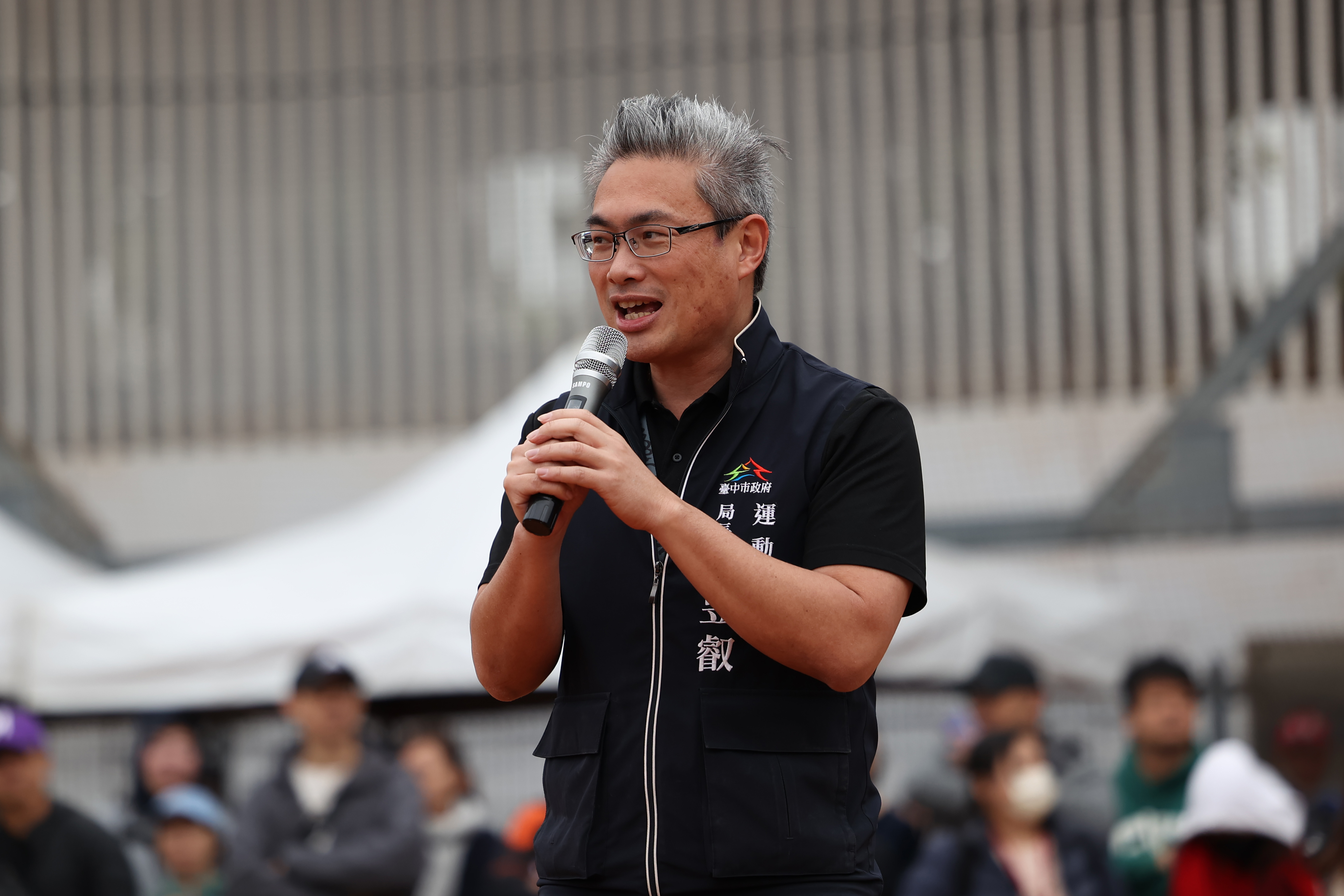 ▲臺中市政府運動局局長李昱叡（圖　台灣社區棒球推廣協會提供）
