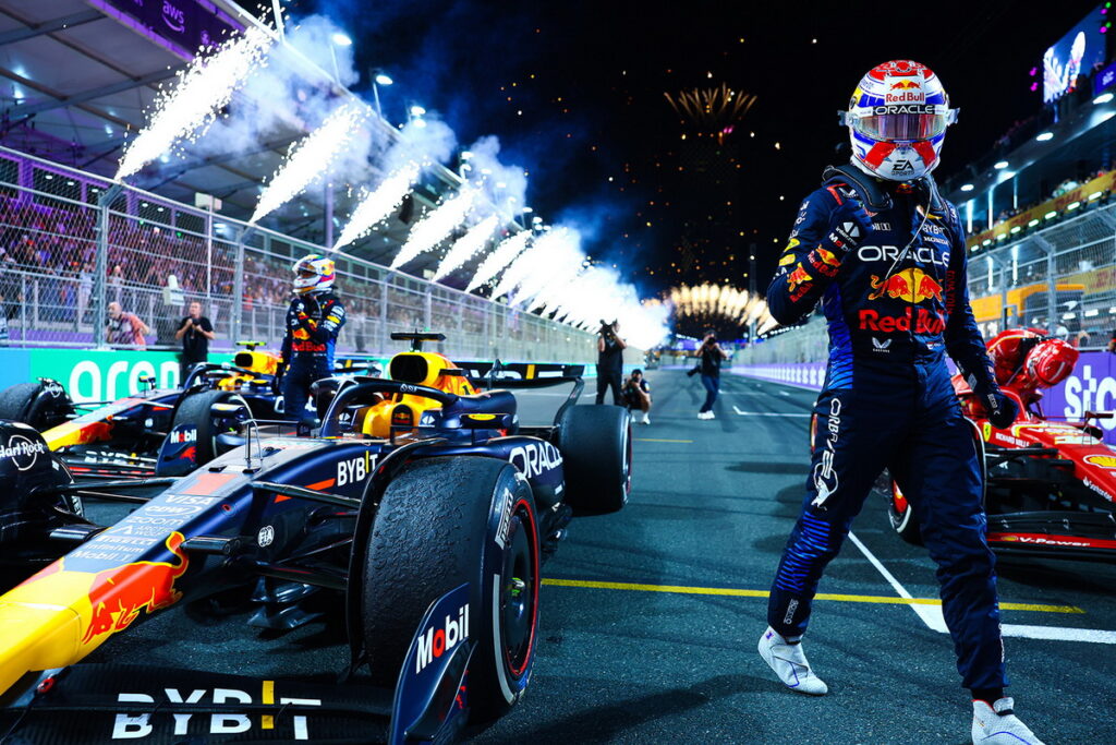 -Red Bull車隊荷蘭車手Max Verstappen 於2024 F1 沙烏地阿拉吉達濱海賽道奪下分站賽冠軍。（Red Bull 提供）