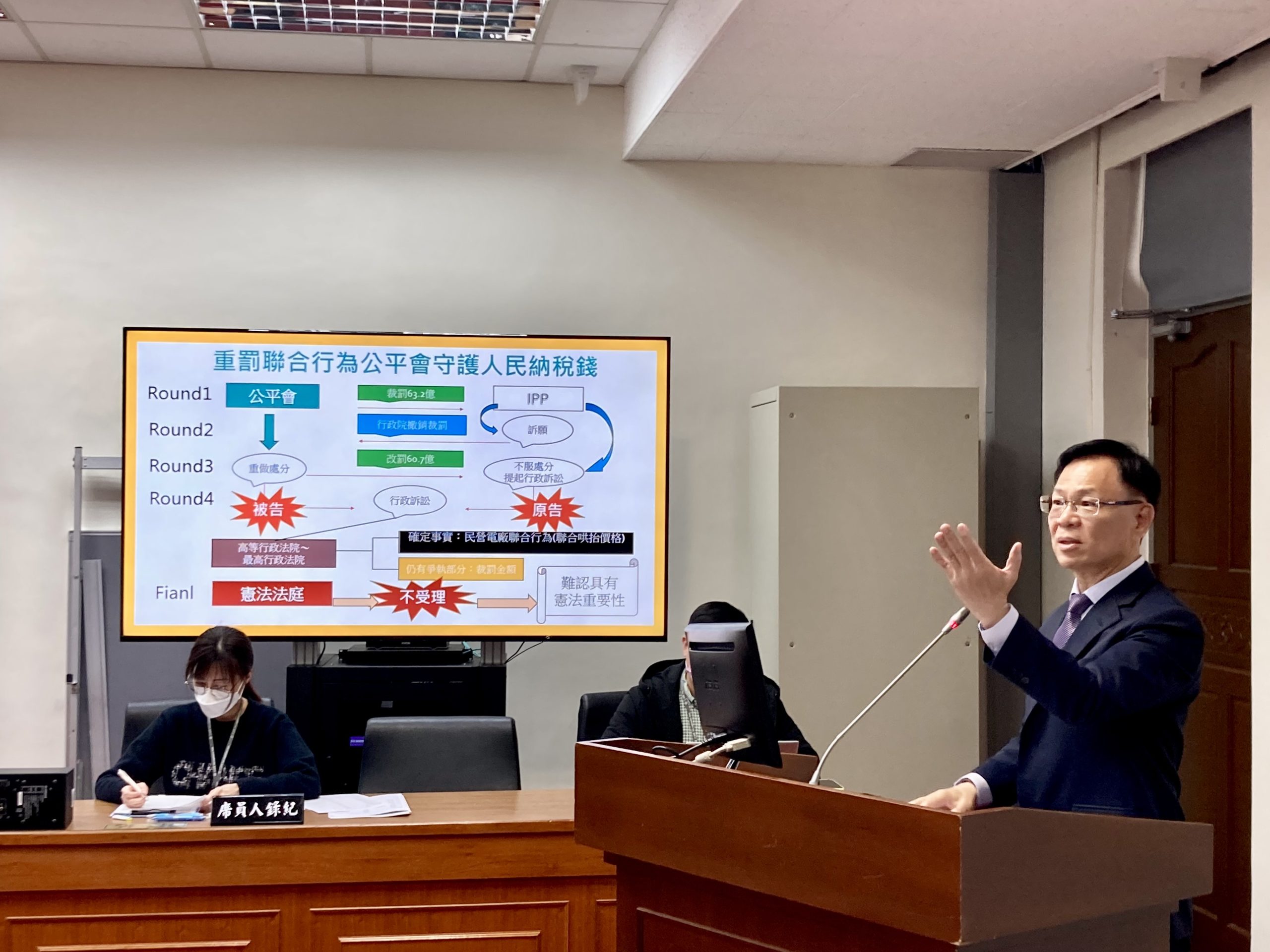 針對醫療院所喊漲議題,張啟楷在立院經濟委員會質詢時直言恐造成破窗效應,嚴重衝擊民眾就醫權益。(圖/張啟楷國會辦公室提供)