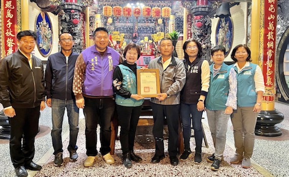 東石永靈宮圓醮捐逾303萬元普渡物資　物質銀行分贈弱勢
