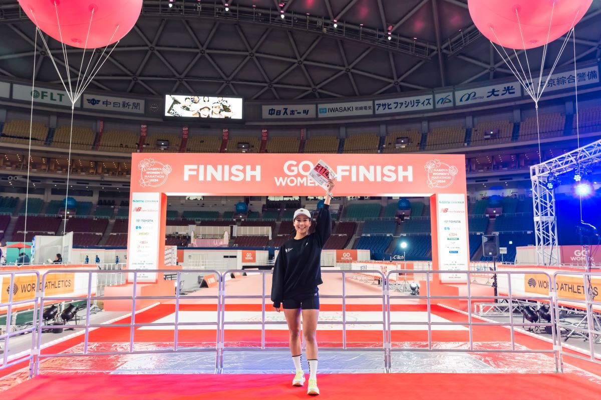 2024 名古屋女子馬拉松(Nagoya Women’s Marathon 2024)在 3 月 10 日熱情開跑。圖片來源:New Balance Run Club