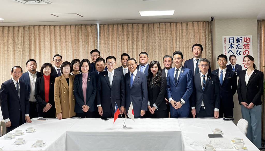 ▲江啟臣副院長率代表團出席「亞洲太平洋國會議員聯合會」理事會及拜會日本政要。（立法院提供）