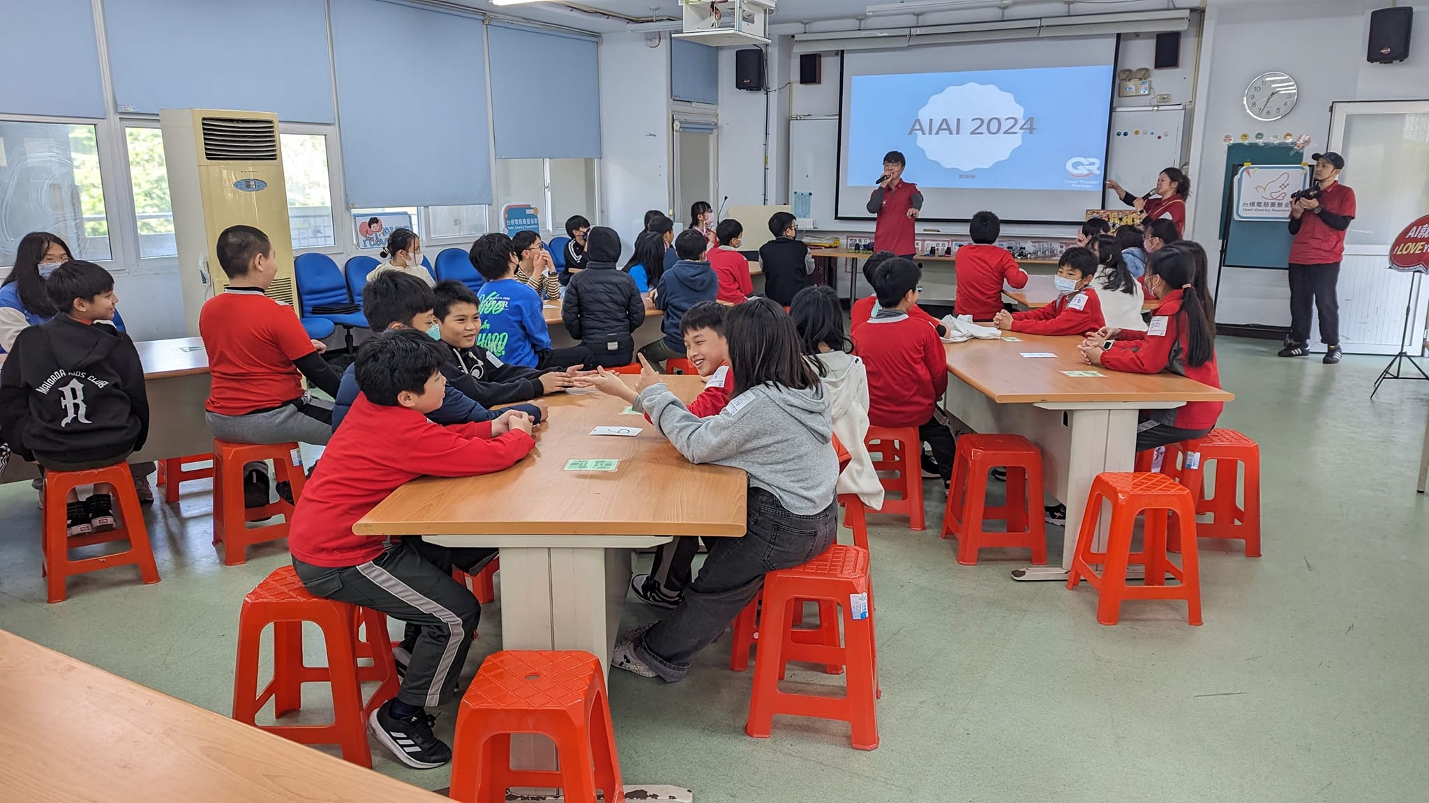 基隆市東信國小引進台積電實現孩童AI夢