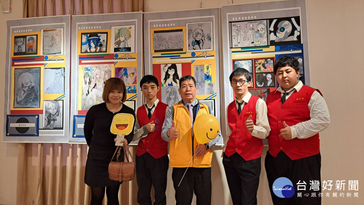 永平工商舉辦第34屆廣設科成果展，這一屆的主題為「The sense-刷一波存在感」。