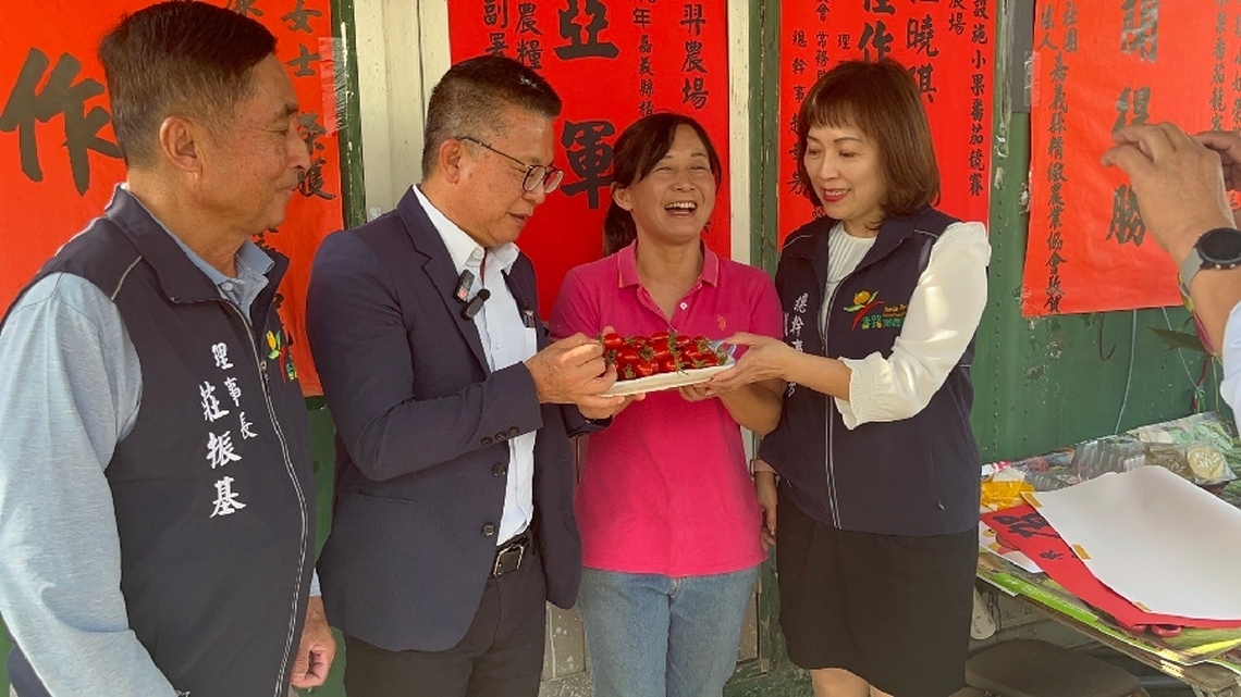 海拔較高的番路鄉培育出山區獨有的極品小番茄 「后羿農場」優質小番茄連年獲獎!