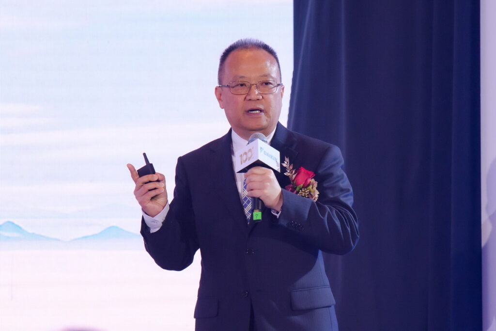 2024和泰興業代理大金空調發表會和泰興業(股)有限公司戰略總處副總經理張岳龍先生新產品報告