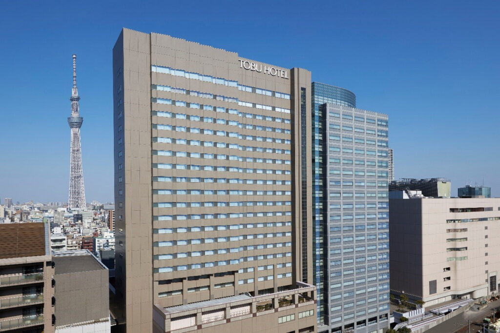 東京黎凡特東武飯店鄰近東京晴空塔，到周邊相關設施都很便利。（東京黎凡特東武飯店提供）