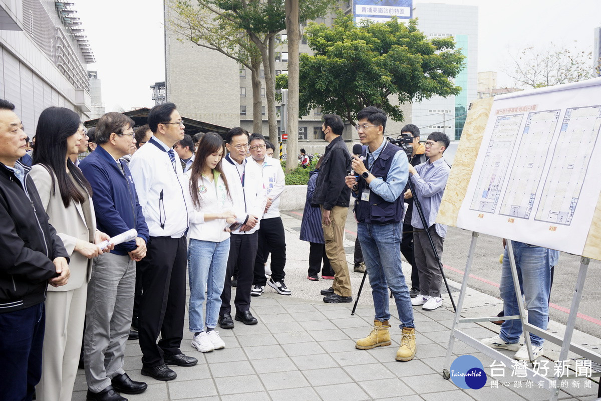 立院交通委員會視察桃園重大交通計畫,聽取市府交通局簡報。