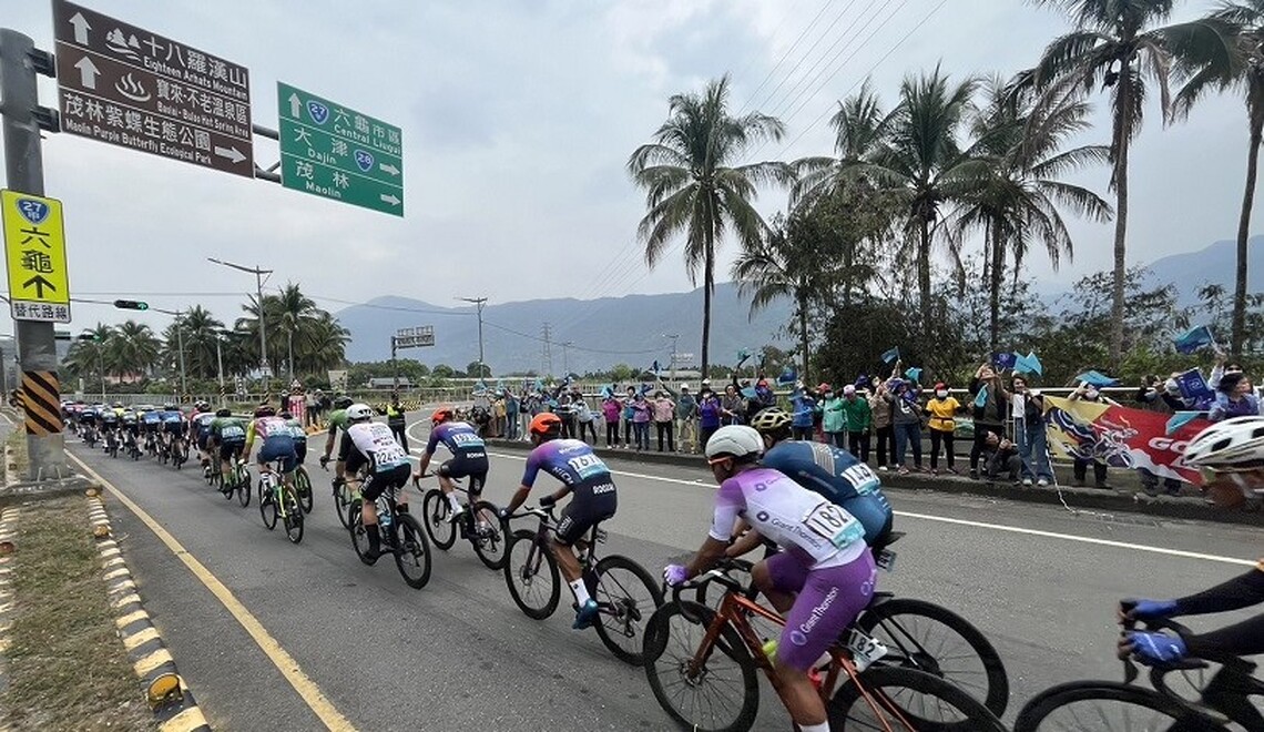 茂管處暖心應援2024國際環台自由車賽 一覽追風路線之美!