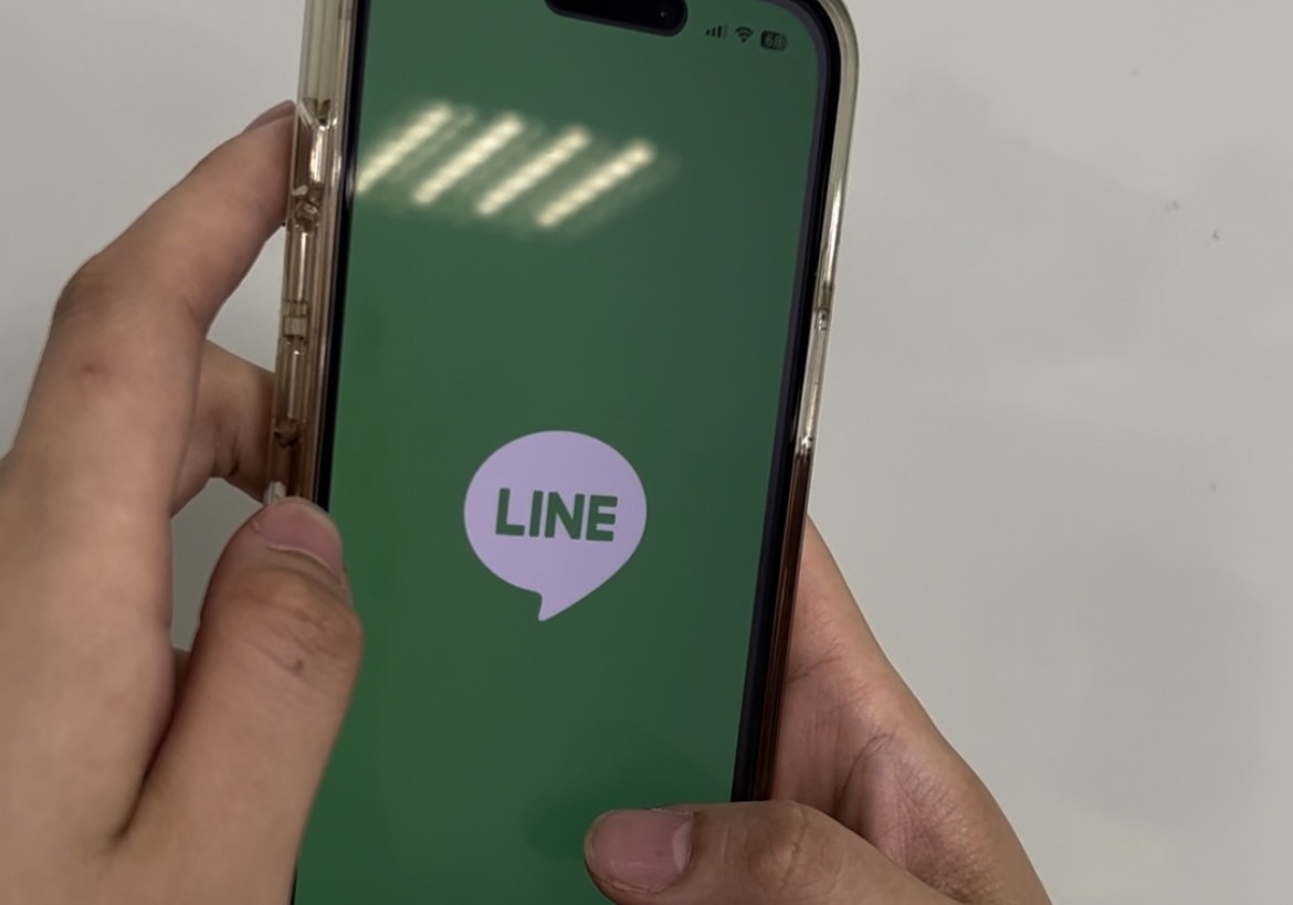 ▲LINE中的Keep為許多人日常使用的功能(圖:記者 陳宜汶 攝)