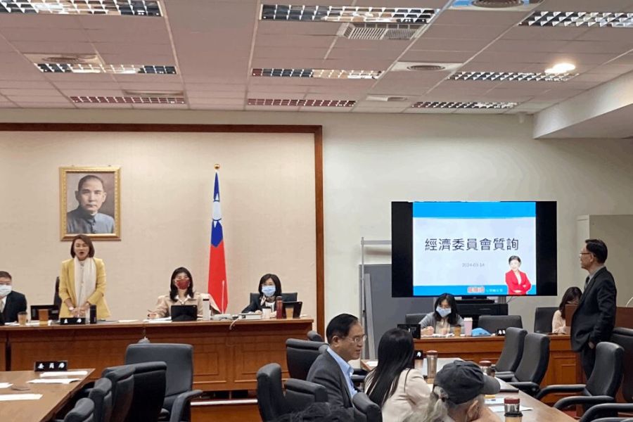 綠能你不能?質詢天然氣安全存量遭打斷 張啓楷揭邱議瑩也問過 212 照片來源:張啓楷國會辦公室