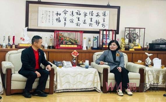 台灣商會聯合總會拜訪縣府 張麗善期待合作拓展國際市場