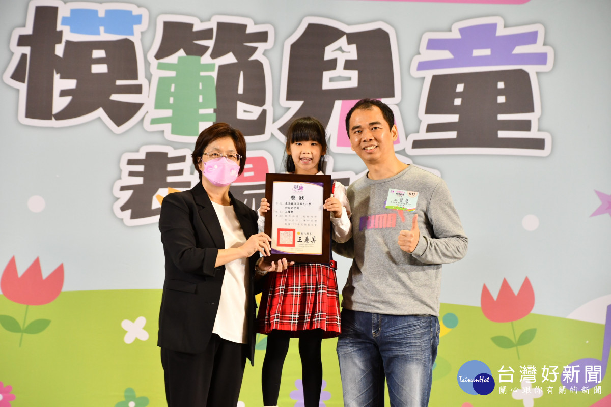 洛津國小附設幼兒園王馨慧小朋友。