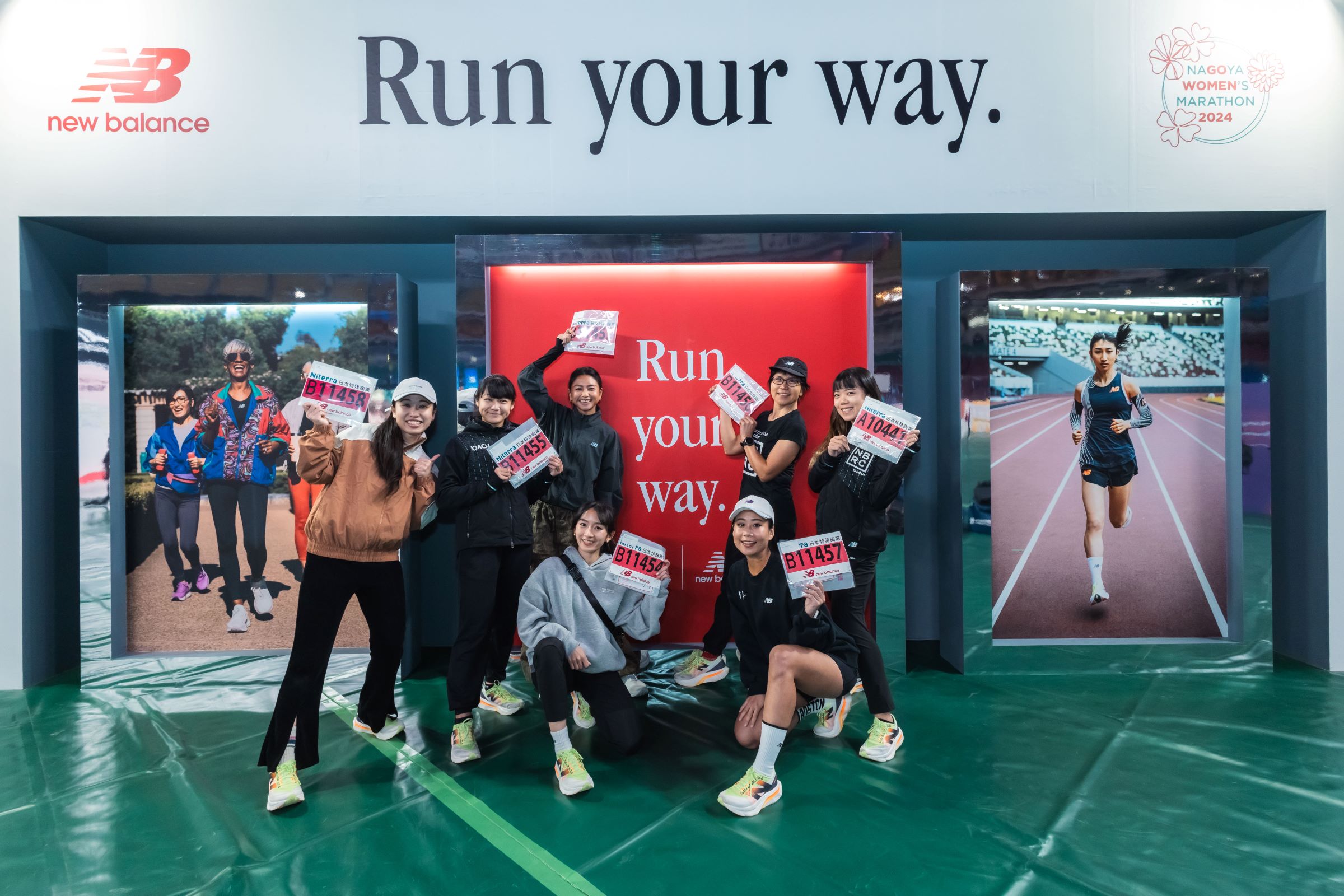 跟上NBRC,跑出自己的美麗風格。圖片來源:New Balance