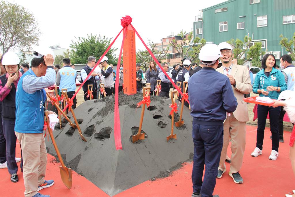 ▲寶嘉誠工業動土典禮現場。(記者張學宜翻攝)