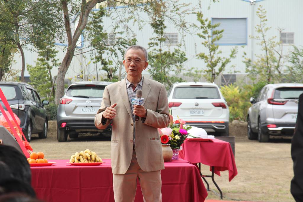 ▲寶嘉誠工業吳銘禧董事長。(記者張學宜翻攝)