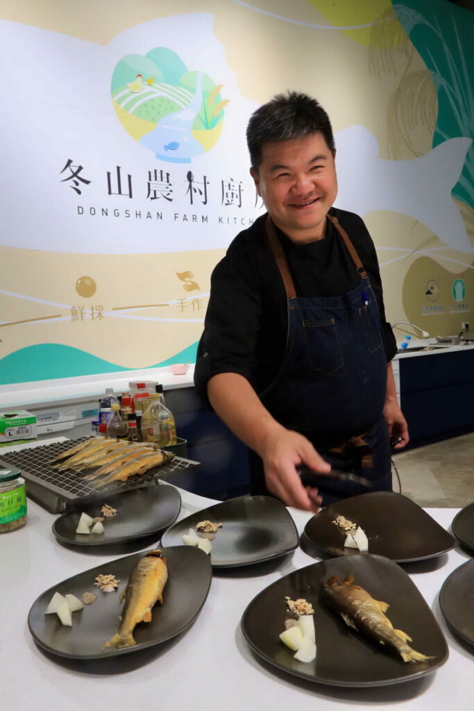 東山良食農創園區 / 吳杰修示範料理