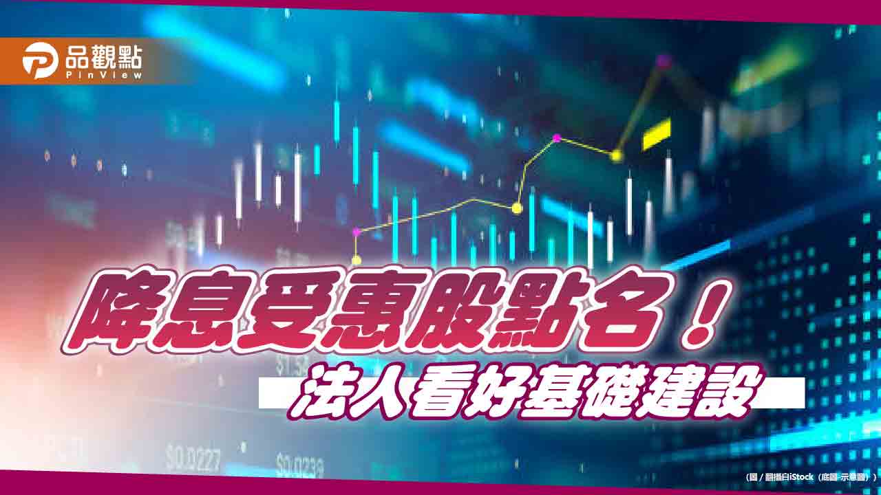 基礎建設等候降息行情 滙豐投信:本益比低於近十年均值!