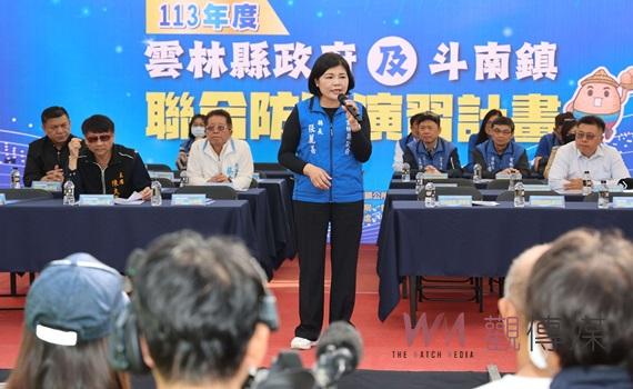 雲林縣113年度防汛演習 「防災重於救災」遠離災難