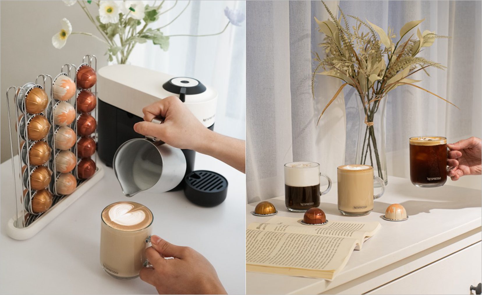 金高銀與Nespresso攜手　品嚐Vertuo咖啡的頂級滋味