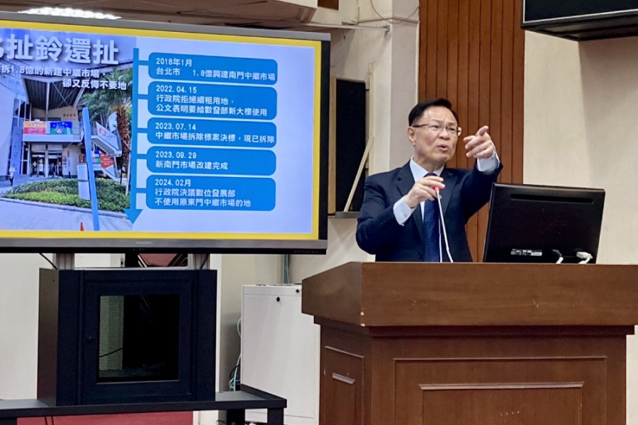 數發部裝修天價惹議 張啓楷:唐鳳揮霍民脂民膏 196 張啓楷資料照。