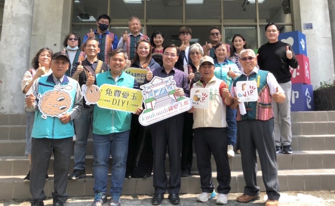 夷將Icyang主委會勘高雄市桃源區山籟愛玉館  支持原鄉產業