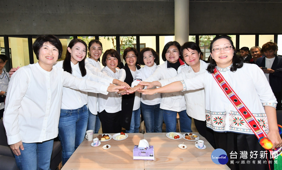 「Join」您一起動一動，女性縣市長齊聚南投。圖／記者鄧富珍攝