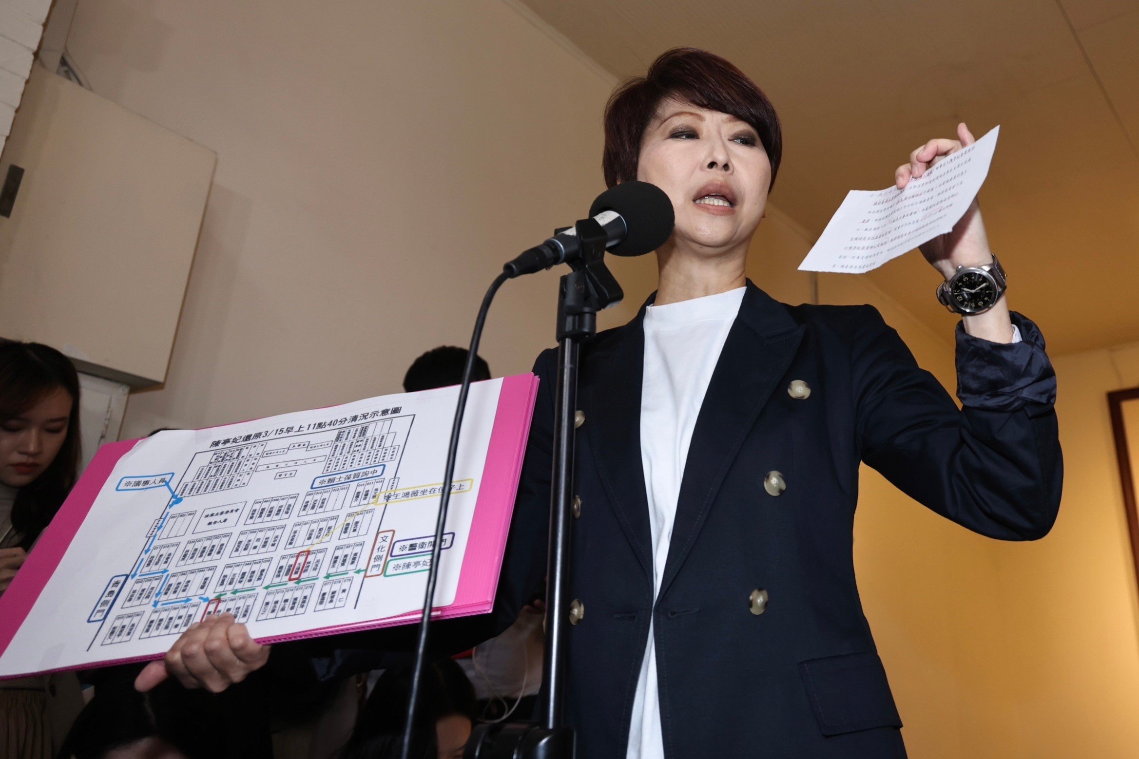 「終於還我公道!」陳亭妃對質韓國瑜後出示秘書處記錄 證實11點45分就到議場