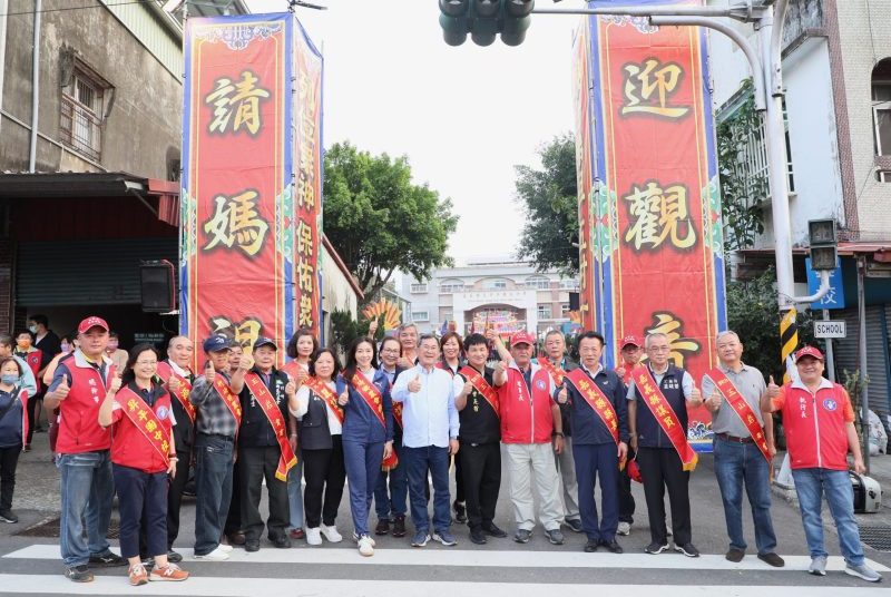 竹崎白杞寮迎觀音請媽祖 16日起平安祈福遶境