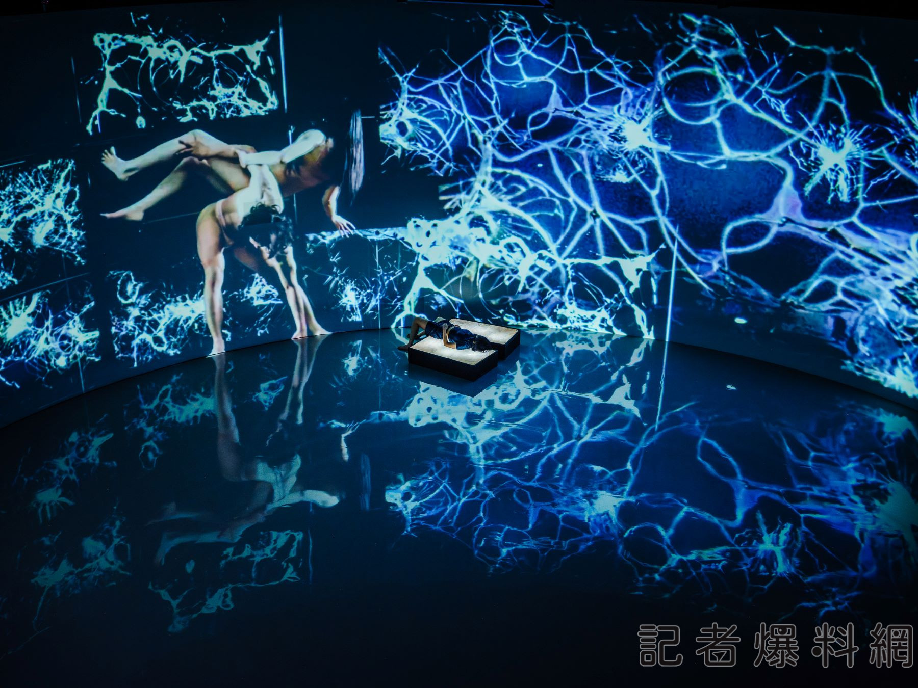 ▲田子平，〈失重計畫III：摺疊震盪〉（圖／國美館提供）