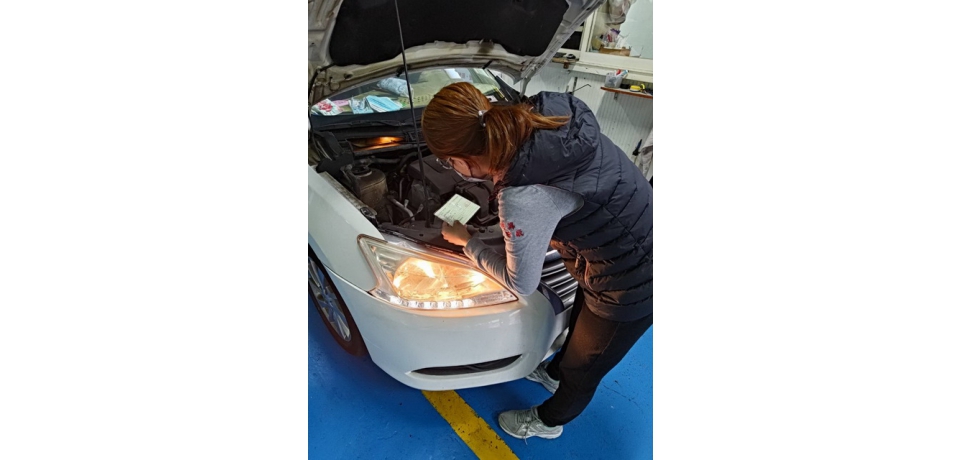 嶄露頭角」 女力汽車檢驗員 破除職業性別刻板印象