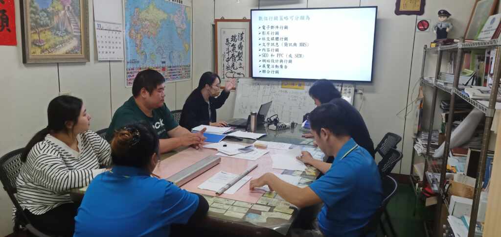 ▲小型企業運用政府訓練資源加速轉型 站穩國際市場競爭地位。(中彰投分署提供)