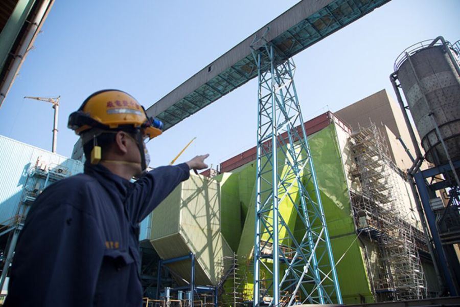 台電中火煤倉延宕多年!中市府:全力輔導復工 降低露天煤場空污 231 照片來源:台電月刊661期網頁