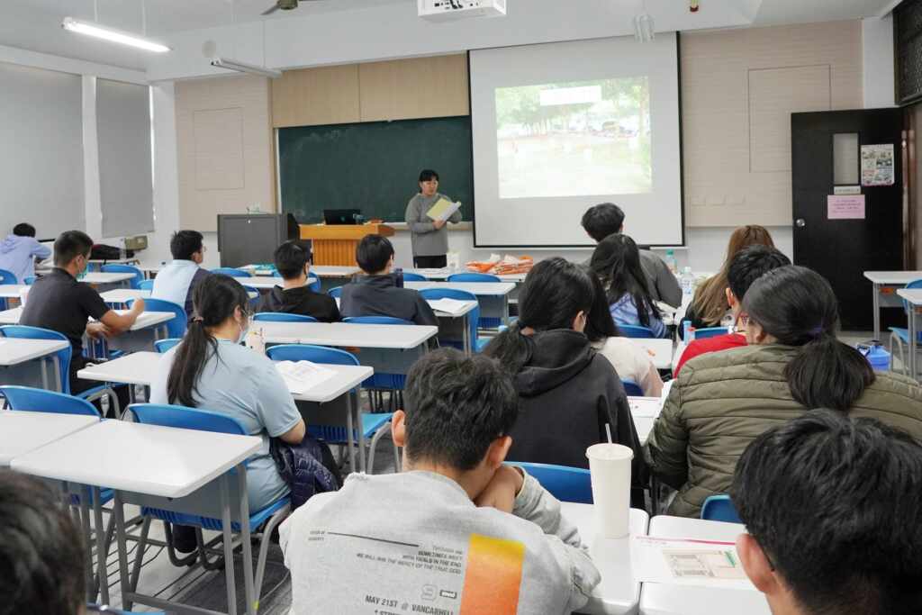 ▲大葉大學休閒系與中華民國定向越野協會合辦裁判講習。(大葉大學提供)