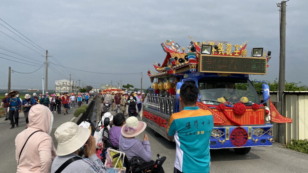 多扶假期連續十二年不缺席大甲媽祖遶境,舉辦無障礙媽祖繞境進香祈福活動