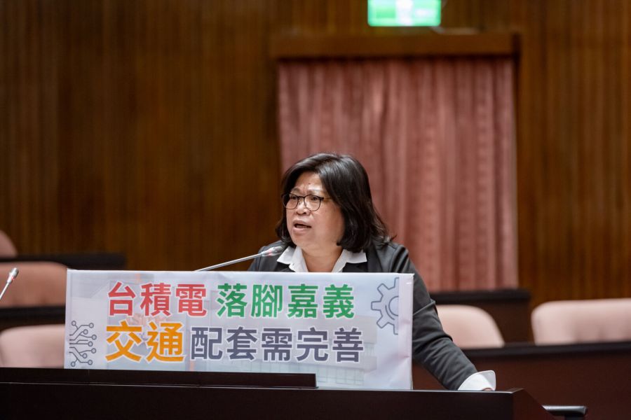 台積電落腳嘉科園區 王美惠爭取輕軌進嘉義市 218 台積電落腳嘉科園區 王美惠爭取輕軌進嘉義市 217