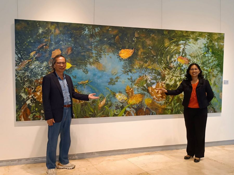 透過畫筆傳達當下的感動 游進賢油畫作品展「我不在寫生,就是在寫生的路上!」