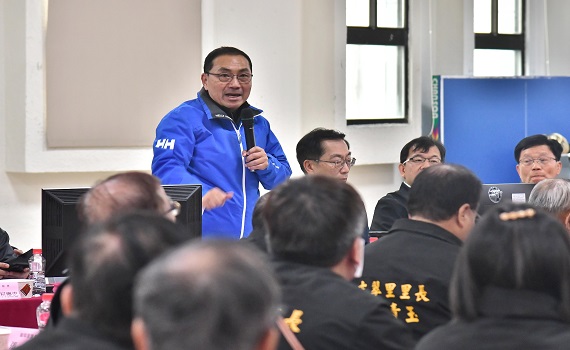 行動治理前進板橋 侯友宜:拚建設落實施政