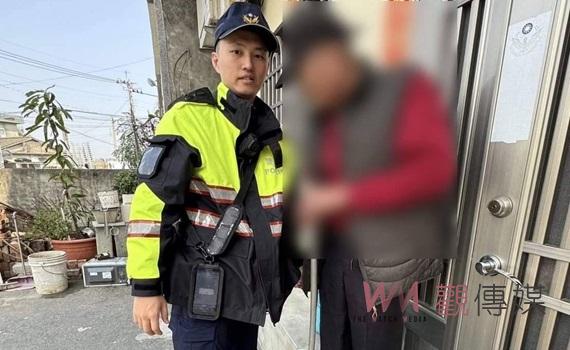 喑啞翁迷途5公里 臺西警車送他回家