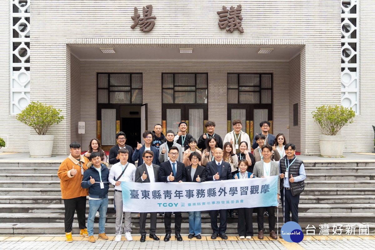 饒慶鈴率臺東青年團參訪立院　交流學習拓展視野
