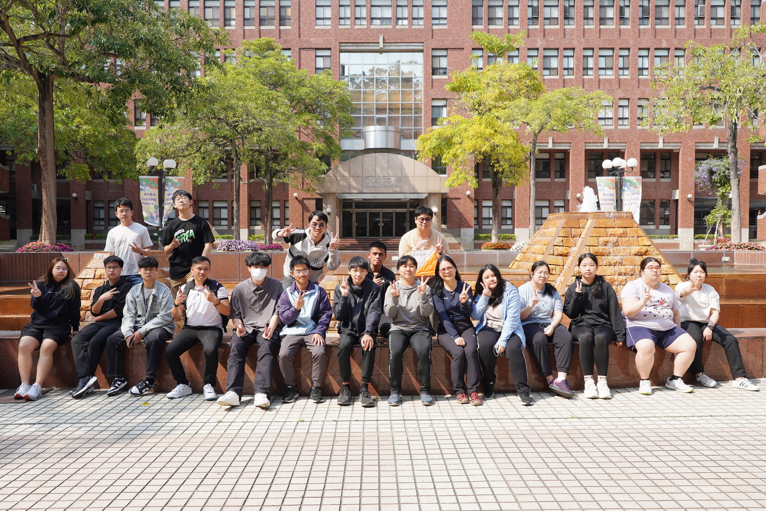 ▲大葉大學休閒遊憩體驗課程與中華民國定向越野協會合作，共同推出創新的「休閒遊憩體驗」課程。（記者張溎壕攝）
