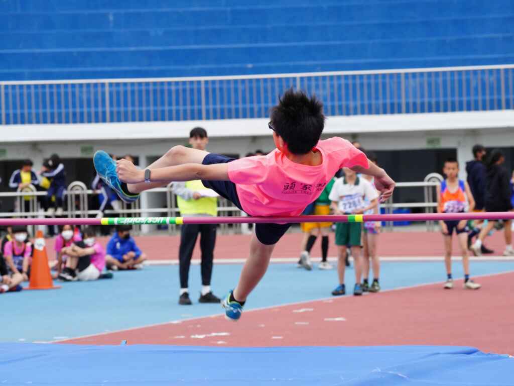 ▲ 國小男童跳高比賽。（台中市政府提供）