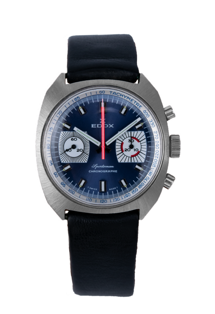EDOX Sportsman 1972原作單錶圖